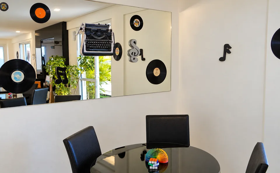 Enfeites de Discos e Fitas