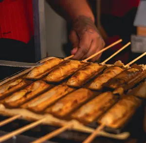 Barraquinha de crepe suiço