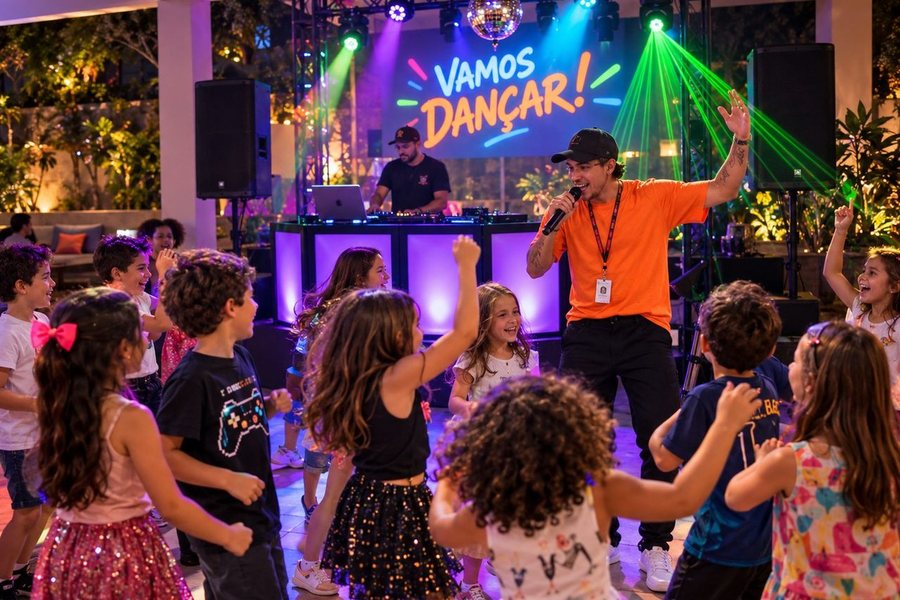 Animador e DJ na baladinha infantil Animador e DJ na baladinha infantil