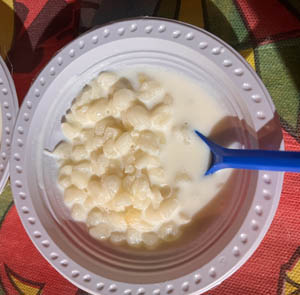 Arroz doce e canjica