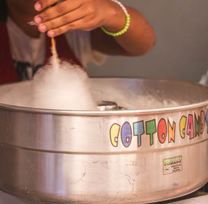 Barraquinha de Algodão Doce