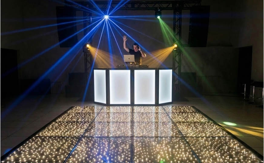 DJ Premium com Pista de LED para Casamento em SP