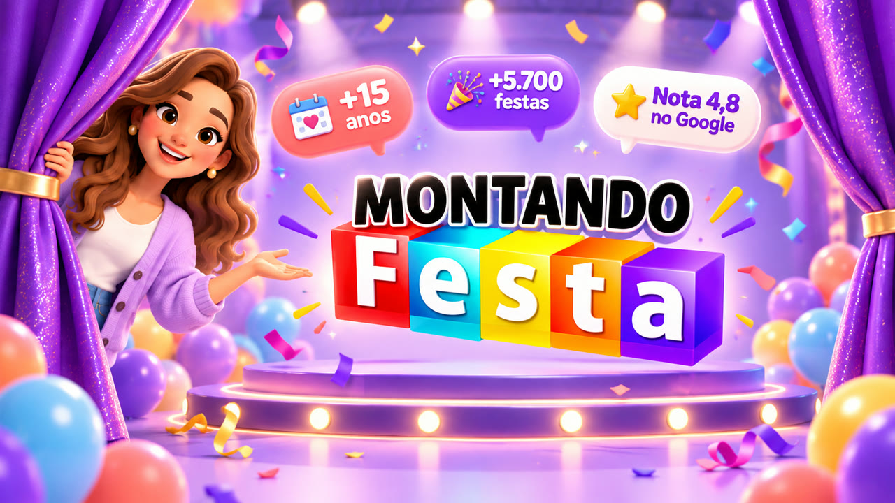 Como funciona a Montando Festa: vídeo explicativo